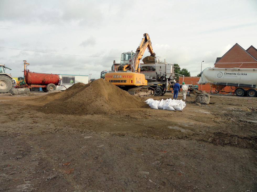 VAREM Coulis pour combler la cavité souterraine