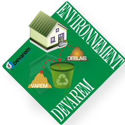 Icône Valorisation des déchets issus du BTP par Devarem Environnement