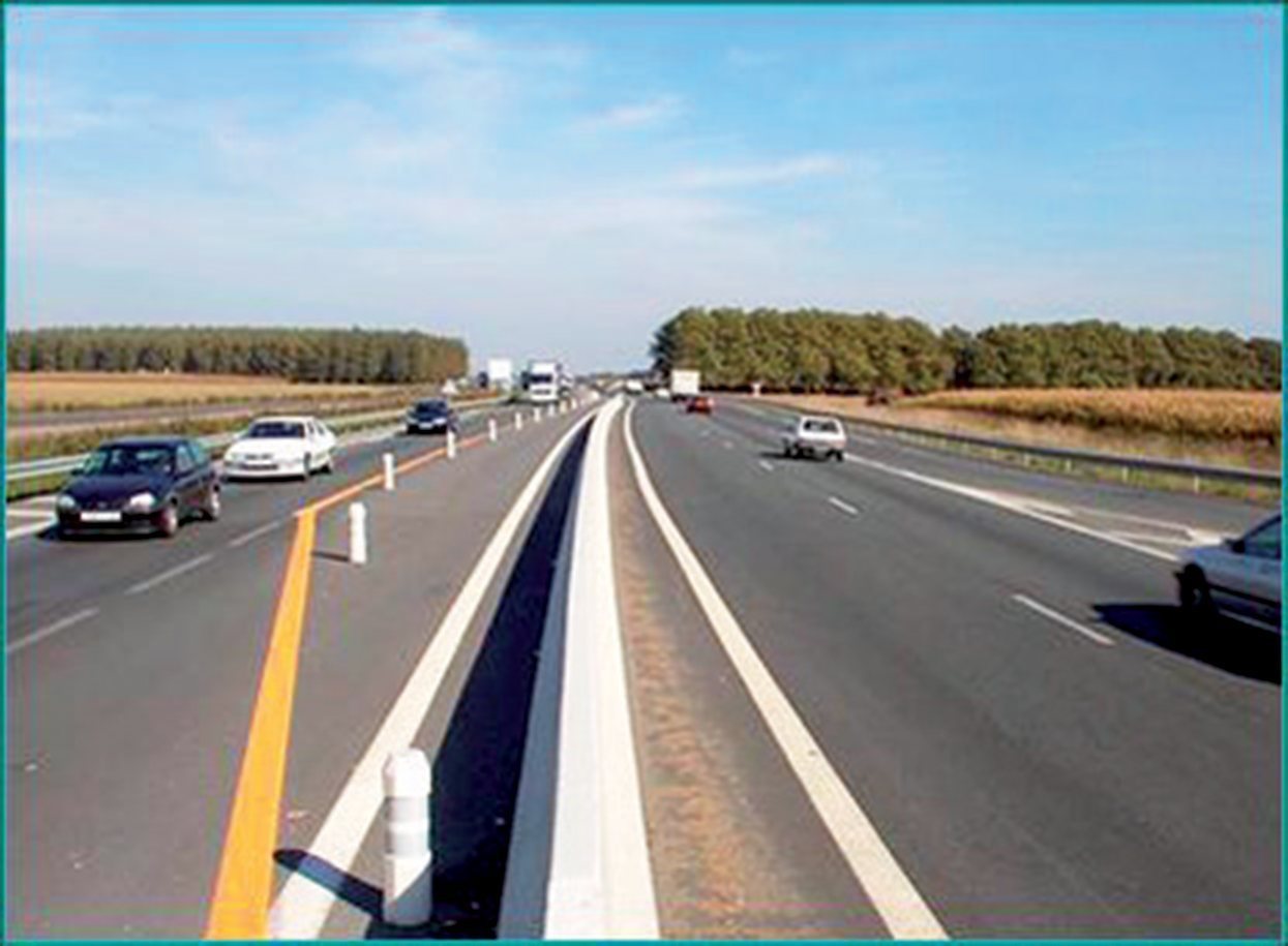 Route fonctionnelle après avoir été terrassée par Vitse dans les Hauts de France